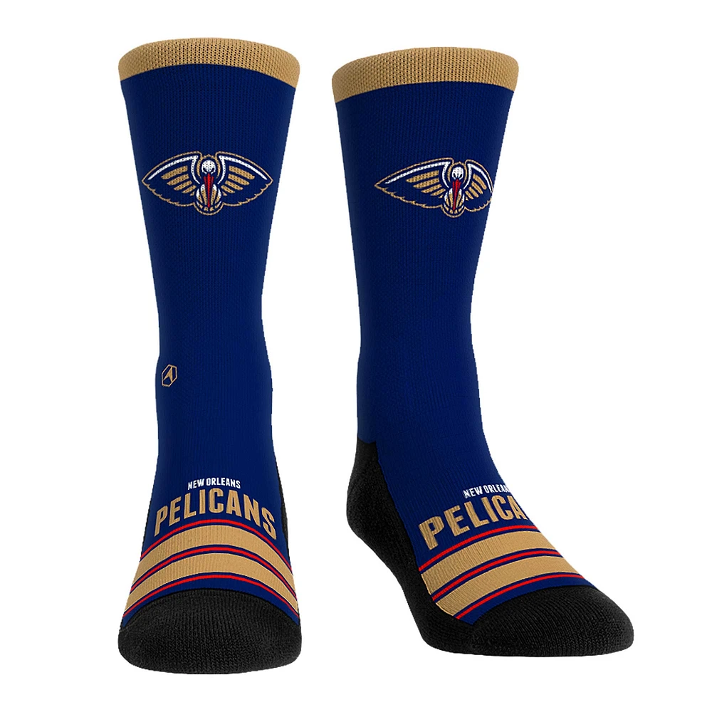 Unisex Rock Em Socks New Orleans Pelicans Gametime Stripe Crew