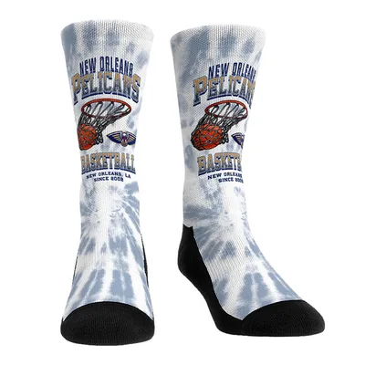 Chaussettes unisexes Rock Em New Orleans Pelicans Vintage Hoop Crew