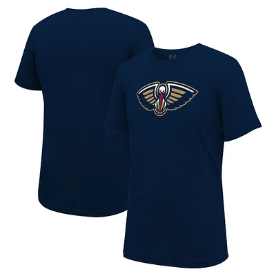 T-shirt unisexe avec logo principal, bleu marine, New Orleans Pelicans Stadium Essentials