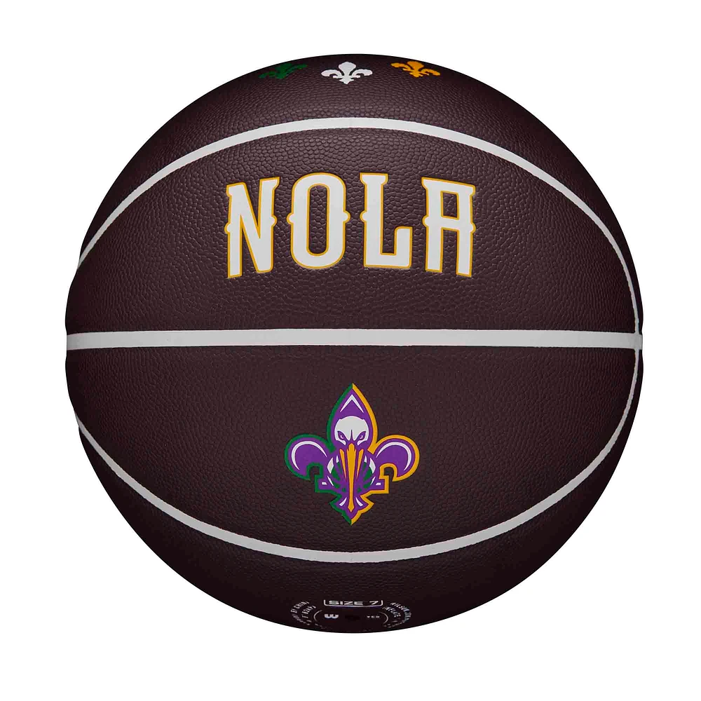 Wilson New Orleans Pelicans 2022-23 City Edition Collector's Basketball