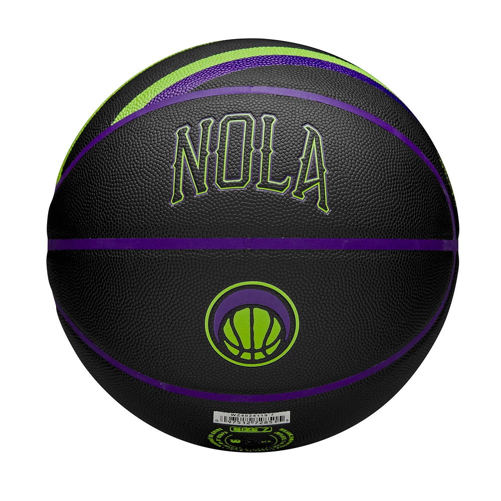 Wilson New Orleans Pelicans 2023/24 City Edition Collector's Basketball