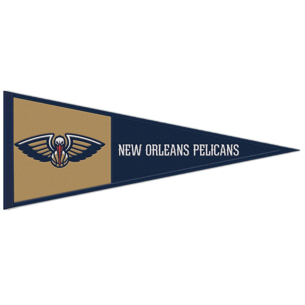 WinCraft New Orleans Pelicans Fanion en laine avec logo principal 33 x 81 cm