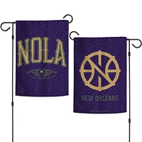 WinCraft  New Orleans Pelicans 2024/25 City Edition 12" x 18" Two-Sided Garden Flag