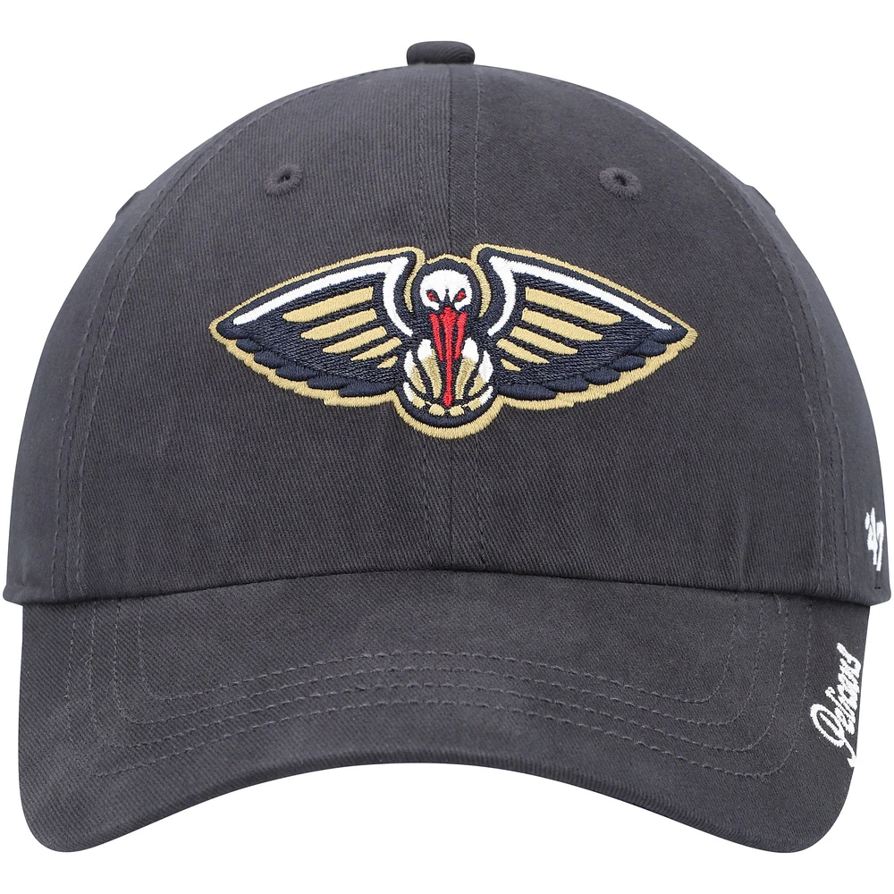 Casquette réglable '47 Navy New Orleans Pelicans Miata Clean Up pour femme