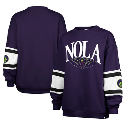 Sweat-shirt à panneaux Steadfast '47 Purple New Orleans Pelicans 2024/25 City Edition pour femme