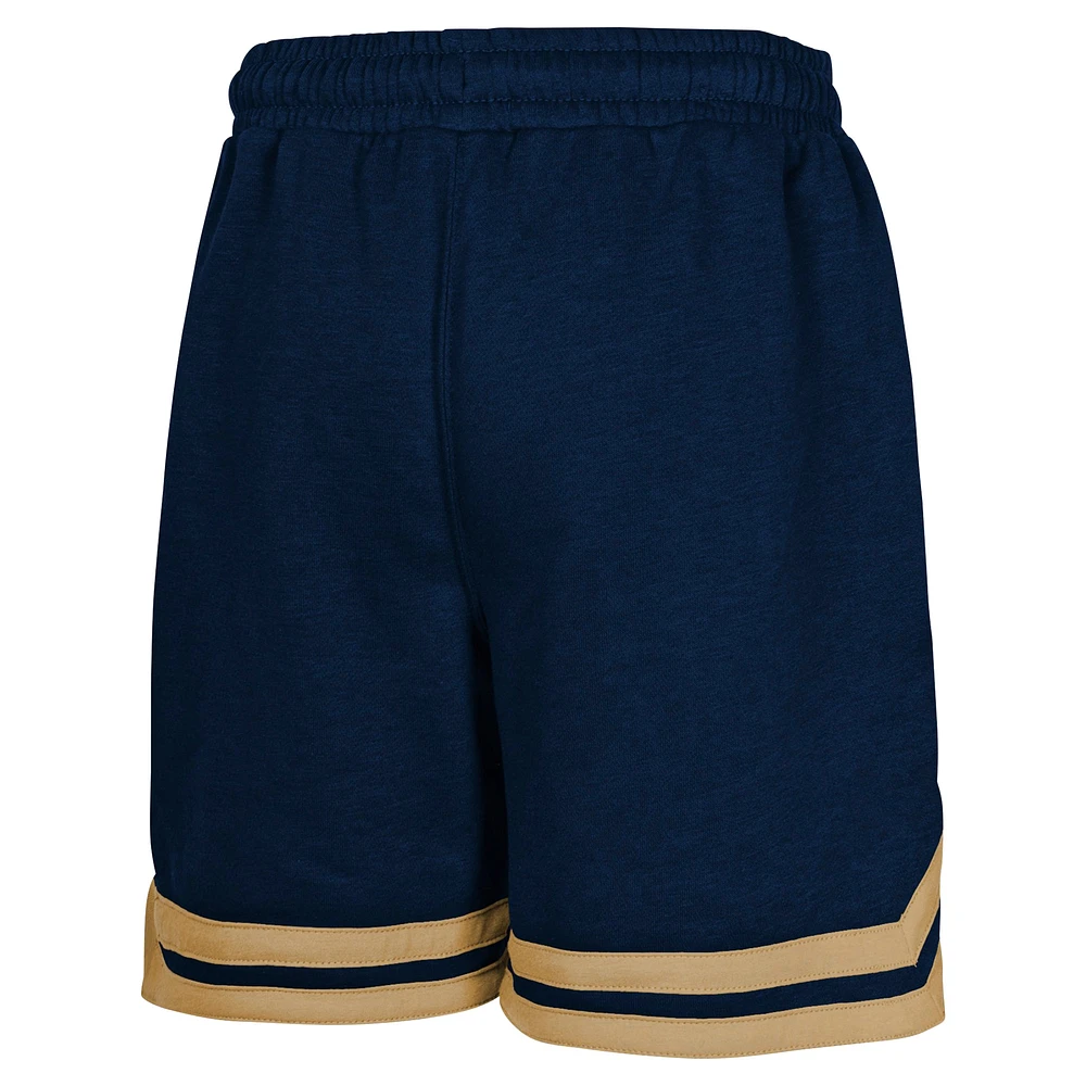 Youth Navy New Orleans Pelicans Teardrop Fleece Shorts