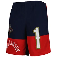 Youth Zion Williamson Navy New Orleans Pelicans Pandemonium Name & Number Shorts