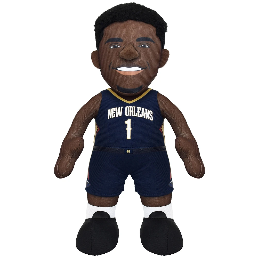 Figurine de joueur en peluche 10 po Zion Williamson New Orleans Pelicans