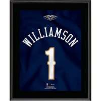 Zion Williamson New Orleans Pelicans 10.5" x 13" Jersey Number Sublimated Player Plaque