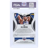Zion Williamson New Orleans Pelicans 2019-20 Panini Prizm RWB Prizm #248 PSA Authenticated 10 Rookie Card