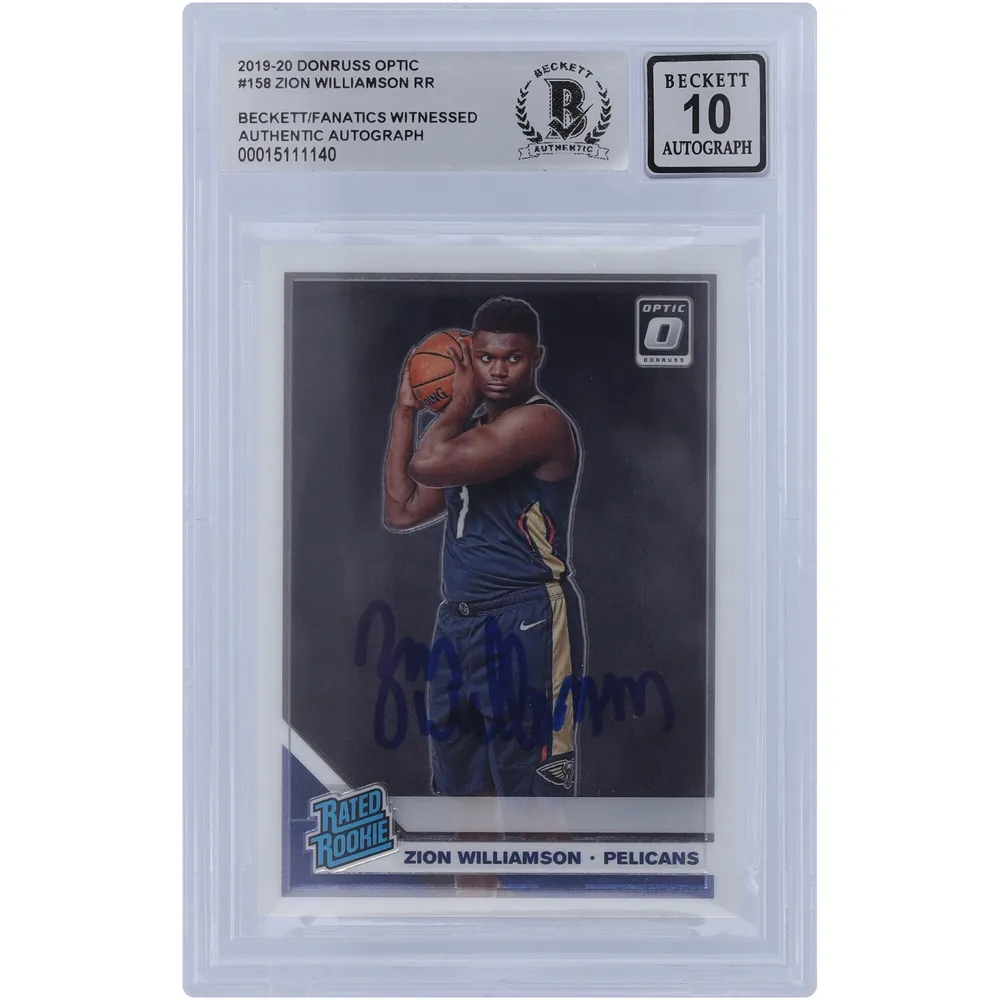 Zion Williamson New Orleans Pelicans Signed Autographed White