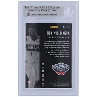 Zion Williamson New Orleans Pelicans Autographed 2019-20 Panini Illusions #151 Beckett Fanatics Witnessed Authenticated Rookie Card