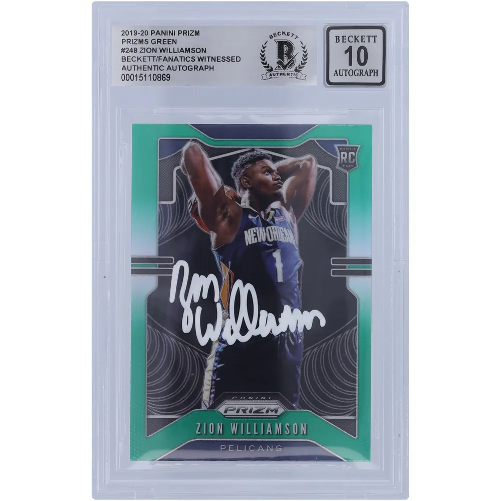 Zion Williamson New Orleans Pelicans Autographed Authentic NBA