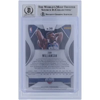 Zion Williamson New Orleans Pelicans Autographed 2019-20 Panini Prizm #248 Beckett Fanatics Witnessed Authenticated 10 Rookie Card