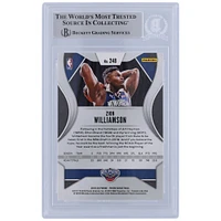 Zion Williamson New Orleans Pelicans Autographed 2019-20 Panini Prizm #248 Beckett Fanatics Witnessed Authenticated Rookie Card