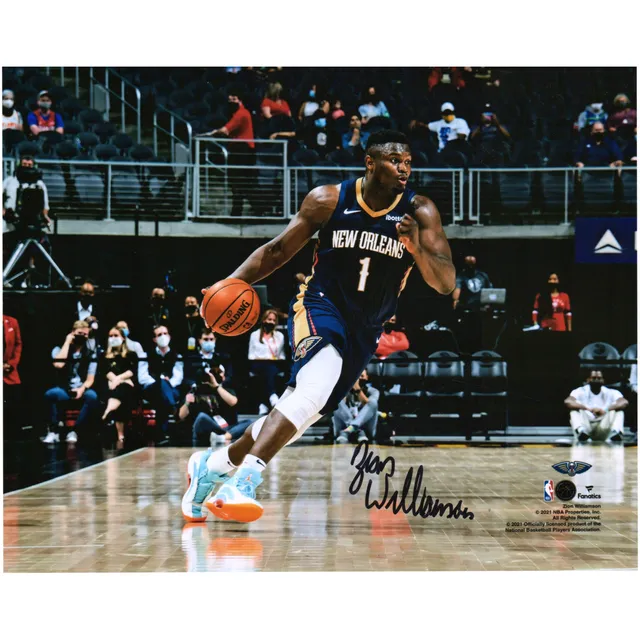 Lids Brandon Ingram New Orleans Pelicans Fanatics Authentic Autographed  Navy Nike Swingman Jersey