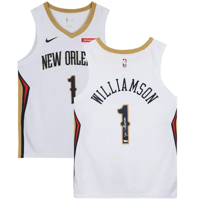 Zion Williamson New Orleans Pelicans Fanatics Authentic Autographed Nike White Swingman Jersey