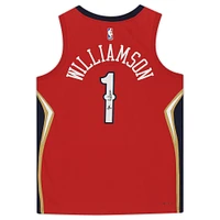 Zion Williamson New Orleans Pelicans Autographed Red Jordan Brand Swingman Jersey