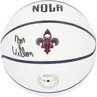 Zion Williamson New Orleans Pelicans Autographed Wilson City Edition Collectors Basketball