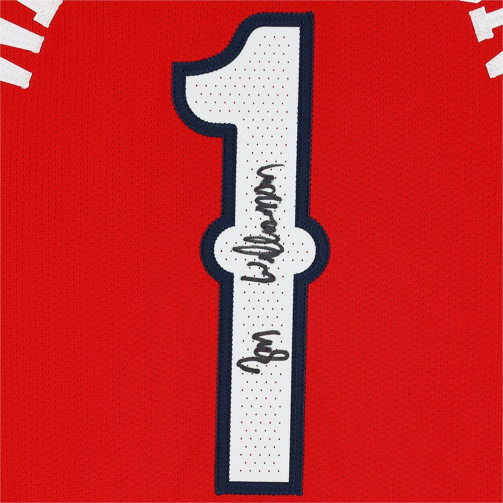 Zion Williamson Red New Orleans Pelicans Autographed Jordan Brand Authentic Jersey