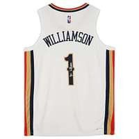 Zion Williamson White New Orleans Pelicans Autographed Nike 2021-22 Mixtape Swingman Jersey