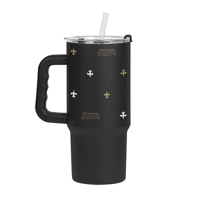  New Orleans Saints 24oz. Step and Repeat Powder Coat Tumbler