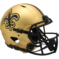  New Orleans Saints Riddell Rave Speed Authentic Helmet