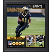 Lids Alvin Kamara New Orleans Saints Fanatics Authentic Framed 15 x 17  Stars of the Game Collage