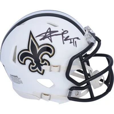 Archie Manning New Orleans Saints Autographed Fanatics Authentic Riddell  Speed Mini Helmet - Hand-Painted by Artist Charles Fazzino