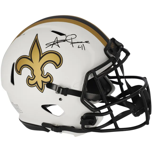 Lids Alvin Kamara New Orleans Saints Fanatics Authentic Autographed Riddell  Camo Alternate Speed Mini Helmet