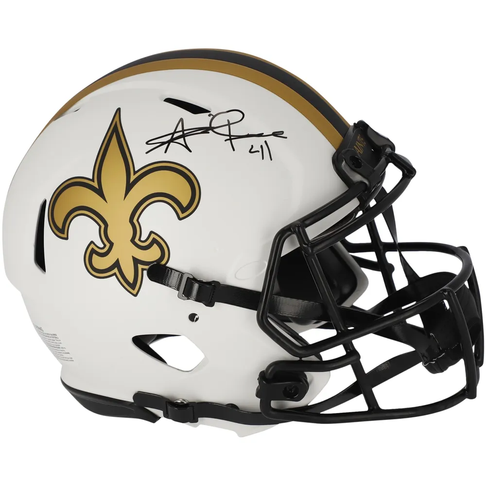 Lids Alvin Kamara New Orleans Saints Fanatics Authentic Autographed Riddell  Lunar Eclipse Speed Authentic Helmet