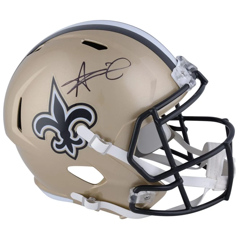 Lids Alvin Kamara New Orleans Saints Fanatics Authentic Autographed Riddell  Camo Alternate Speed Mini Helmet