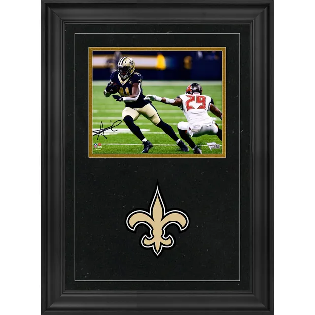 Alvin Kamara New Orleans Saints Fanatics Authentic Autographed 16 x 20  Black Jersey Horizontal Photograph