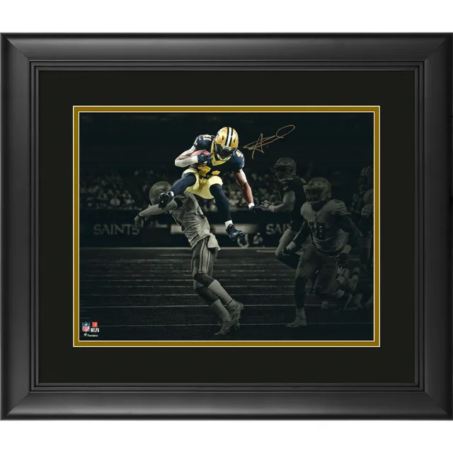 Lids Alvin Kamara New Orleans Saints Fanatics Authentic Autographed 16 x  20 Black Jersey Vertical Photograph