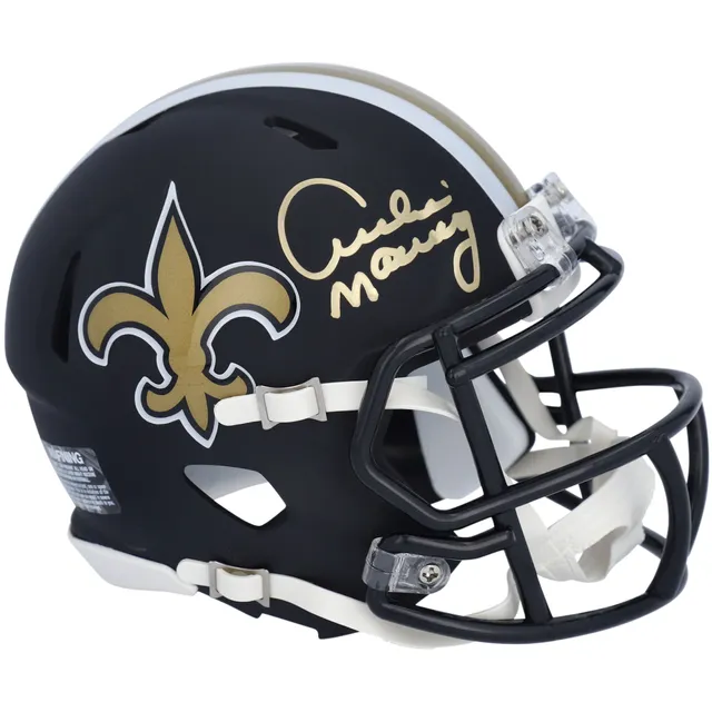 Archie Manning New Orleans Saints Autographed Riddell Speed Mini Helmet with Saints Roh Inscription