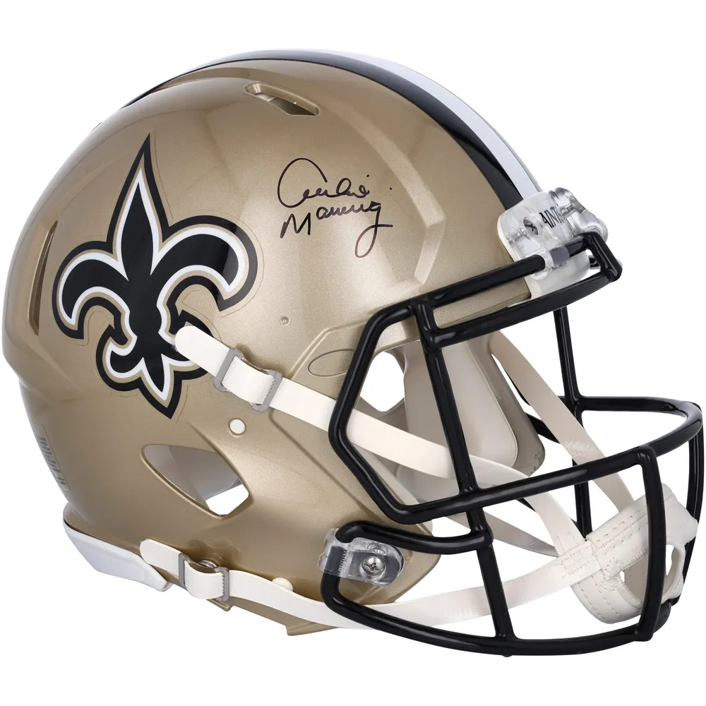 New Orleans Saints Riddell LUNAR Alternate Revolution Speed Authentic  Football Helmet