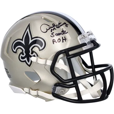 New Orleans Saints Ceramic Pumpkin Helmet