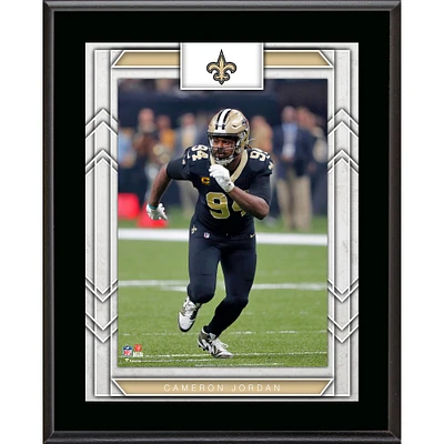 Cameron Jordan New Orleans Saints 10.5" x 13" Player Sublimated Plaque