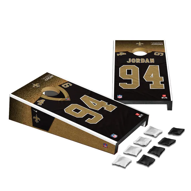 Regulation New Orleans Saints Cornhole Boards W/ Bags