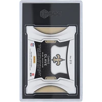 Chris Olave New Orleans Saints Autographed 2022 Panini Certified Nike Swoosh Relic #213 #2/2 SGC Authenticated 9.5/10 Rookie Card