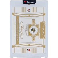 Chris Olave New Orleans Saints Autographed 2022 Panini Flawless Cleat Relic #RCA-CO #1/5 Rookie Card 