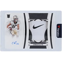 Chris Olave New Orleans Saints Autographed 2022 Panini Flawless Cleat Relic #RCA-CO #1/5 Rookie Card 