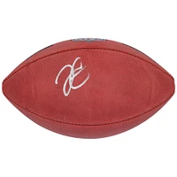 Ballon de football en couleur autographié par Derek Carr des New Orleans Saints