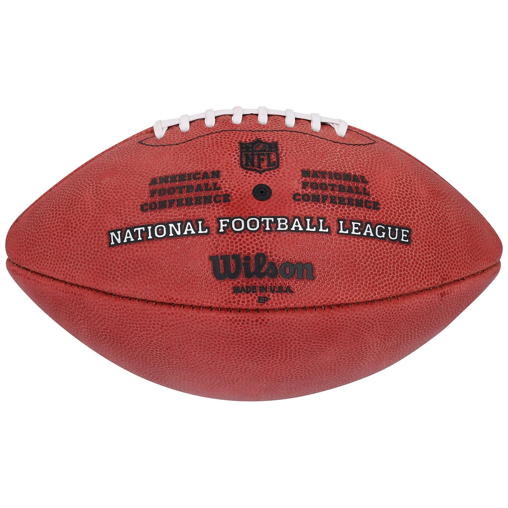 Ballon de football en couleur autographié par Derek Carr des New Orleans Saints