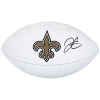 Derek Carr New Orleans Saints Autographed White Panel Football