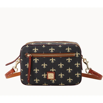 Dooney & Bourke New Orleans Saints Signature Camera Zip Crossbody Purse