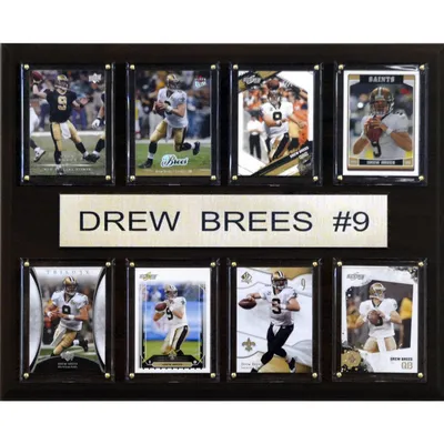 Drew Brees New Orleans Saints 12'' x 15'' Plaque