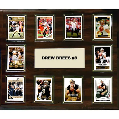 Drew Brees New Orleans Saints 15'' x 18'' Plaque