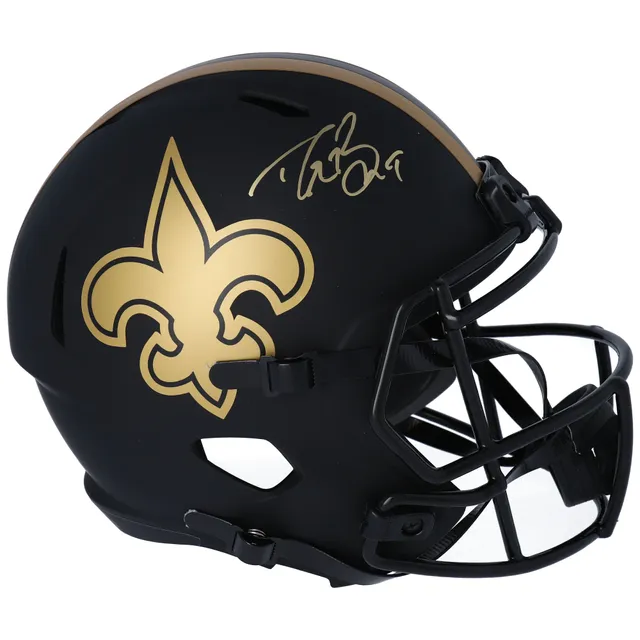 New Orleans Saints Riddell LUNAR Alternate Revolution Speed Flex Authentic  Football Helmet