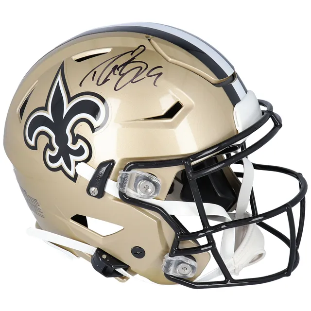 Riddell New Orleans Saints Helmet Authentic Full Size Speed Style Eclipse Alternate